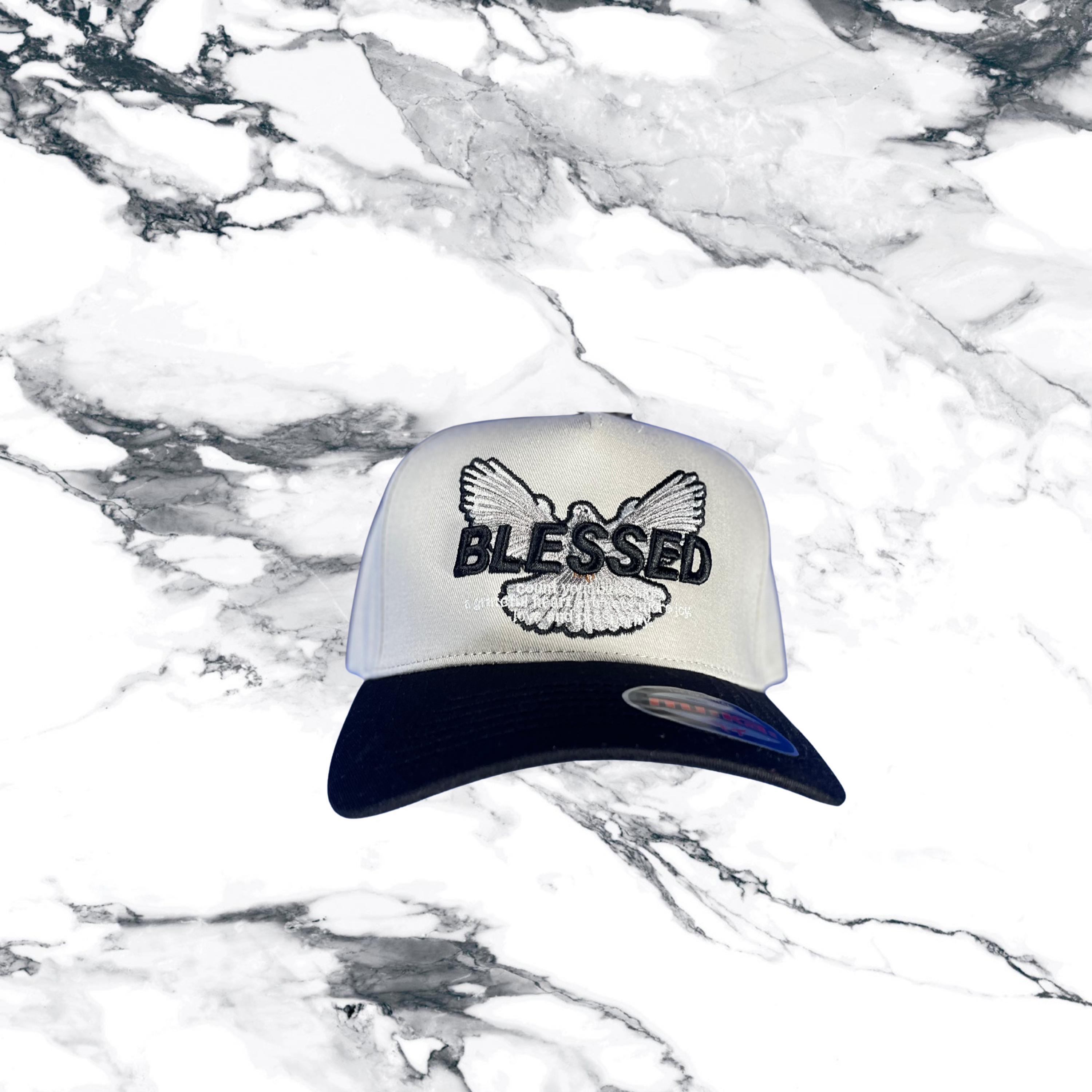 Blessed hat / black/wht