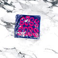 Boss beanie-blue/pink