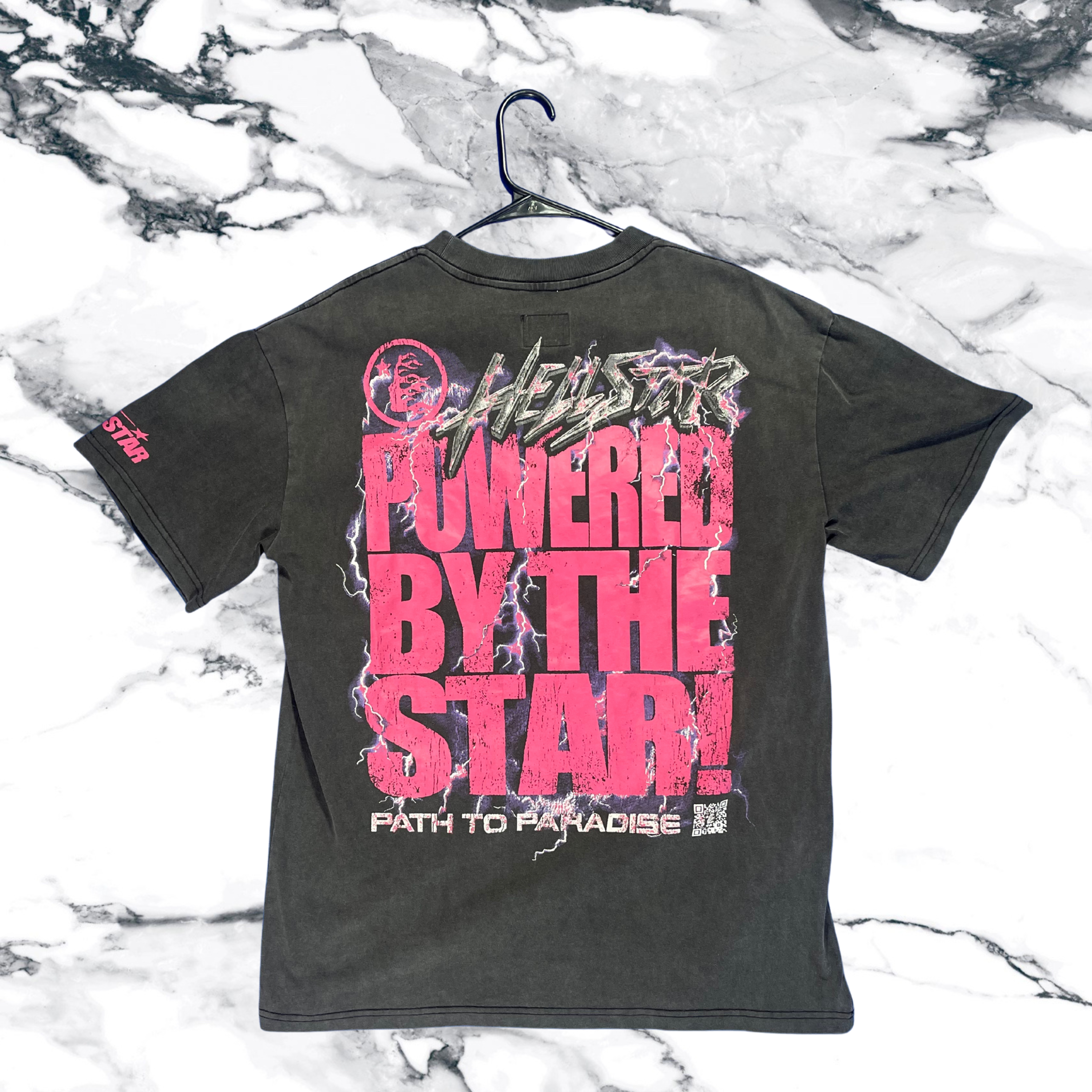 Heel star shirt - pink/black