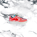 Men’s Bapes- pinkredwhite