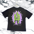 Men’s Hell Star shirt- black/green/purple