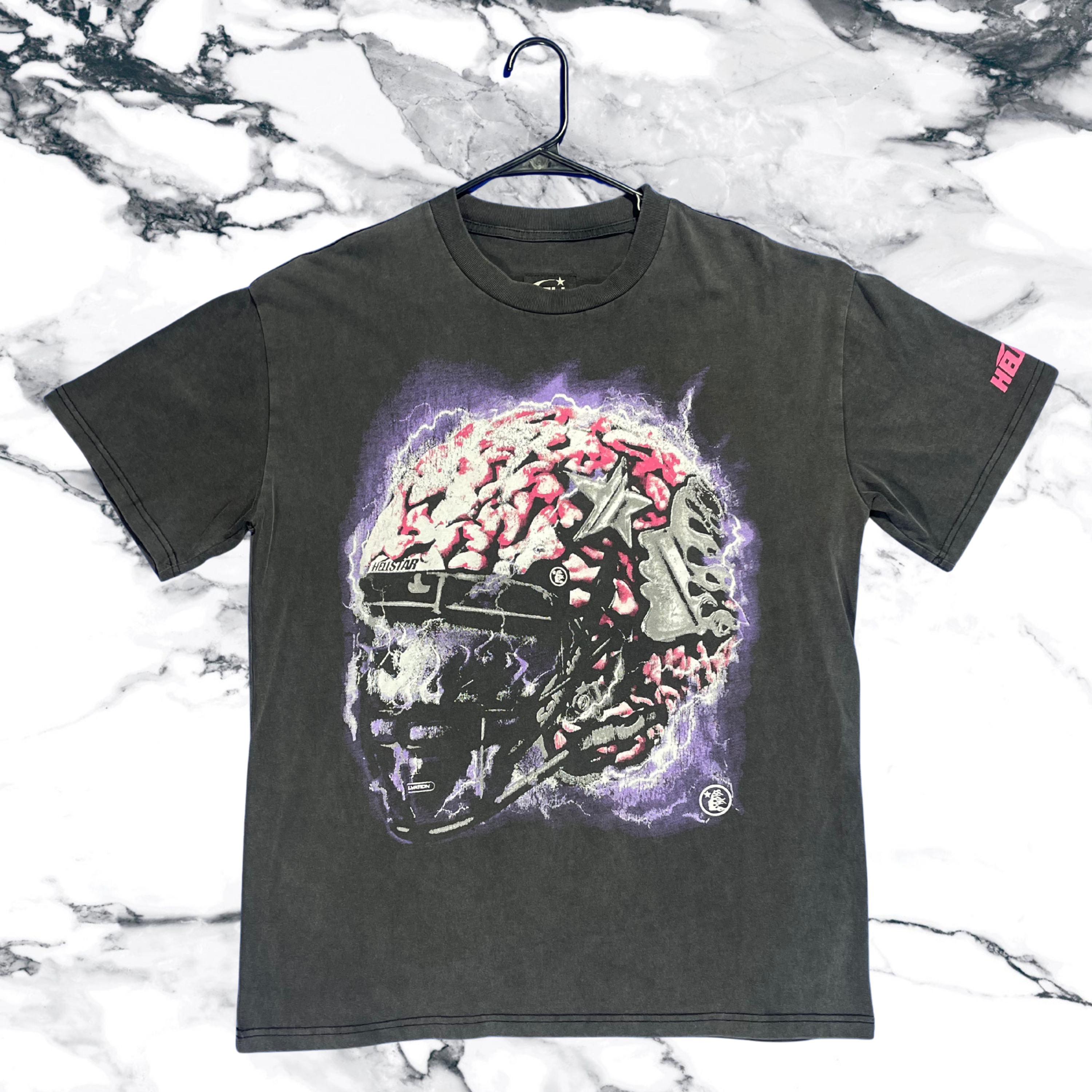Men’s Hell star shirt- black