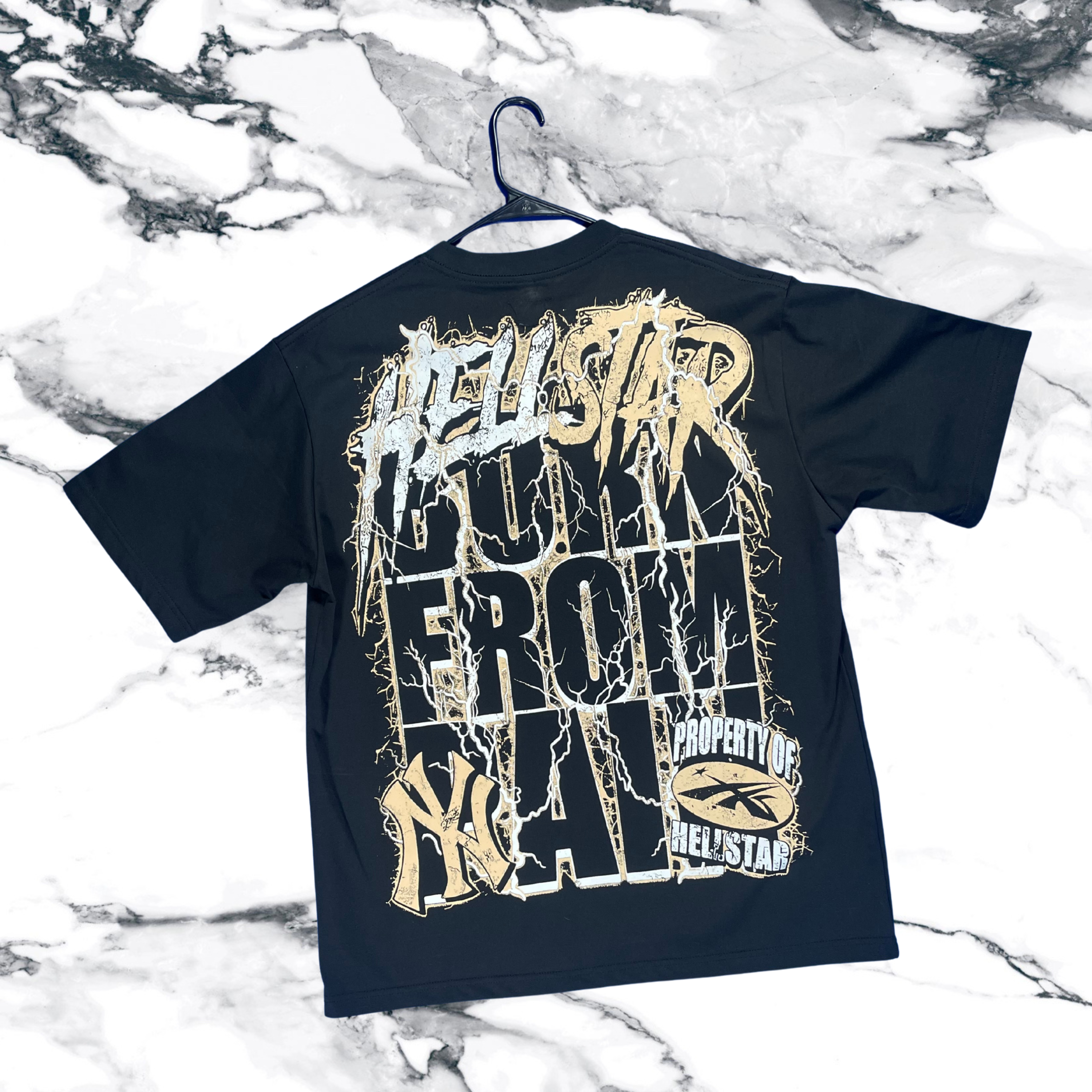 Men’s Hell star shirt black/biege