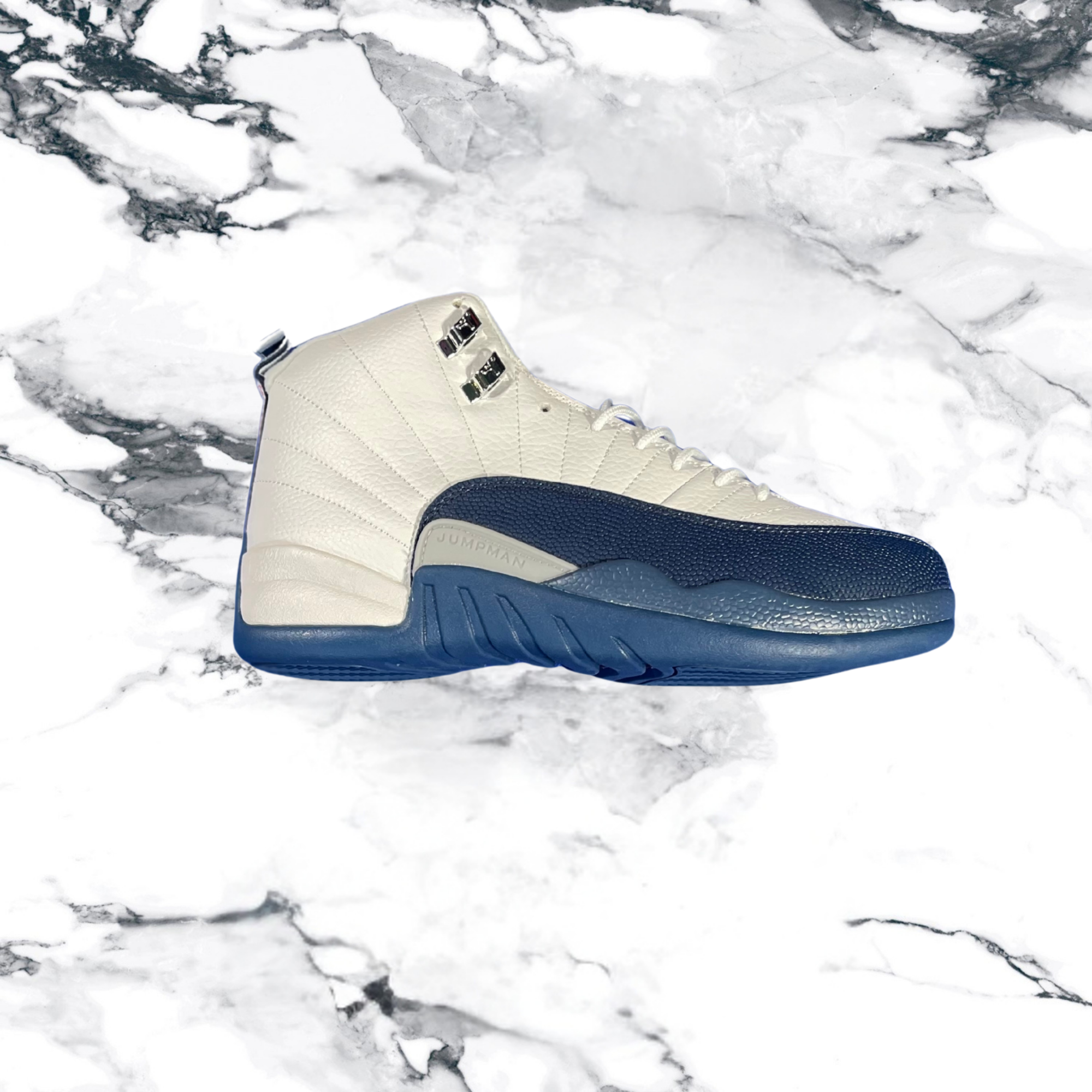 Men’s Jordan 12- whiteblue