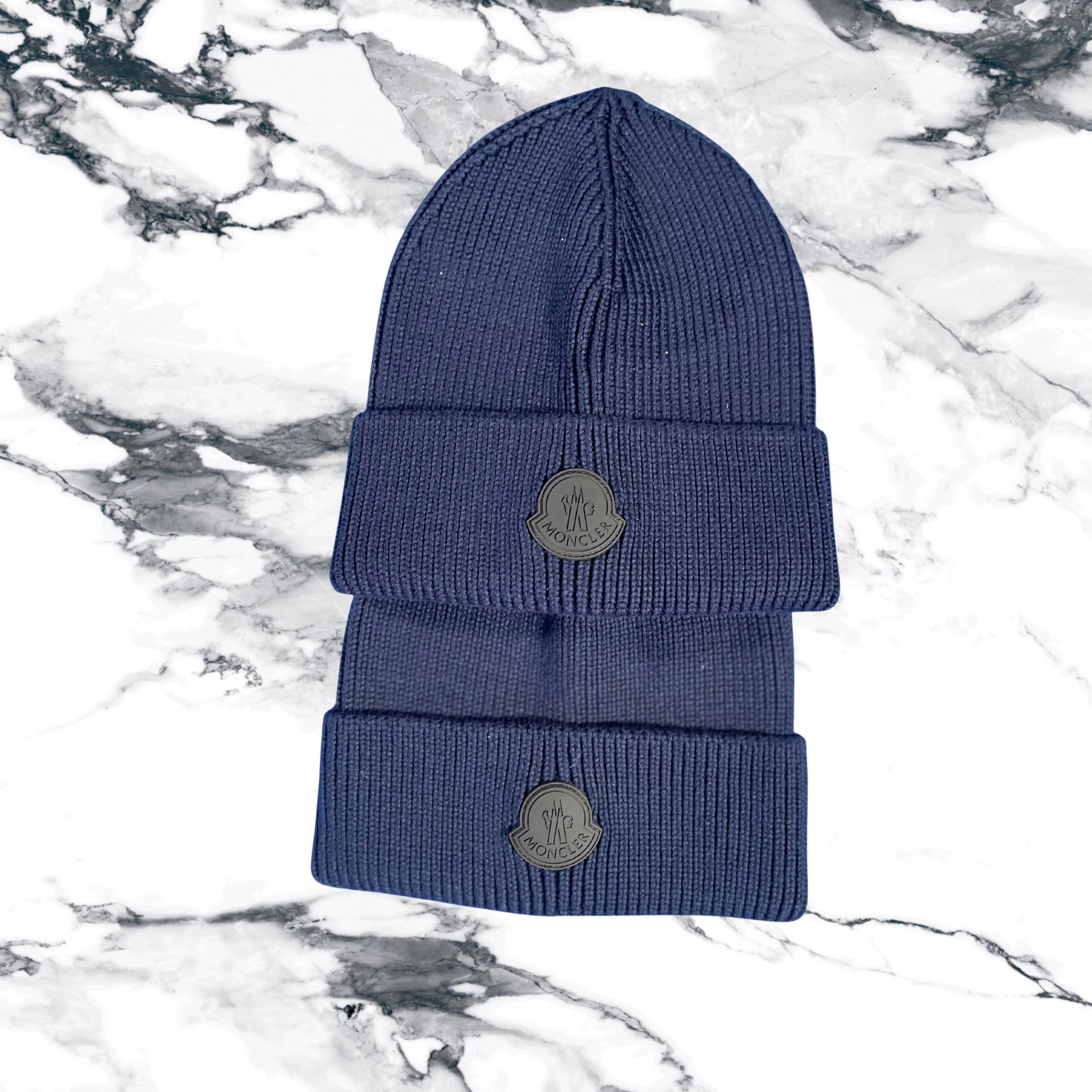Moncler beanie-blue
