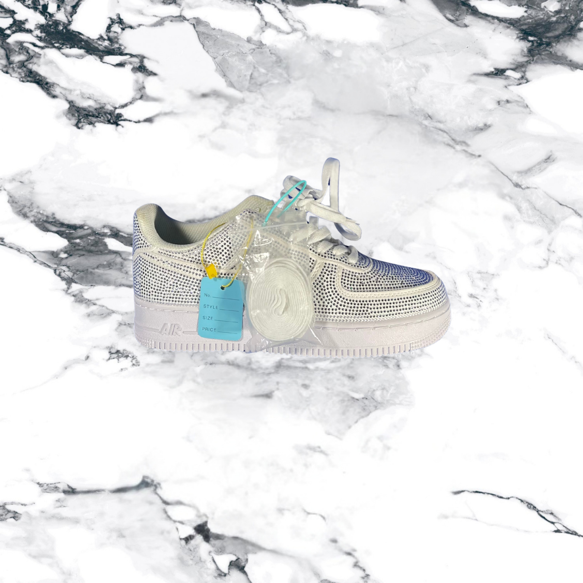 Nike Air Force 1low- white/bling