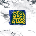 Boss Beanie-green/yellow