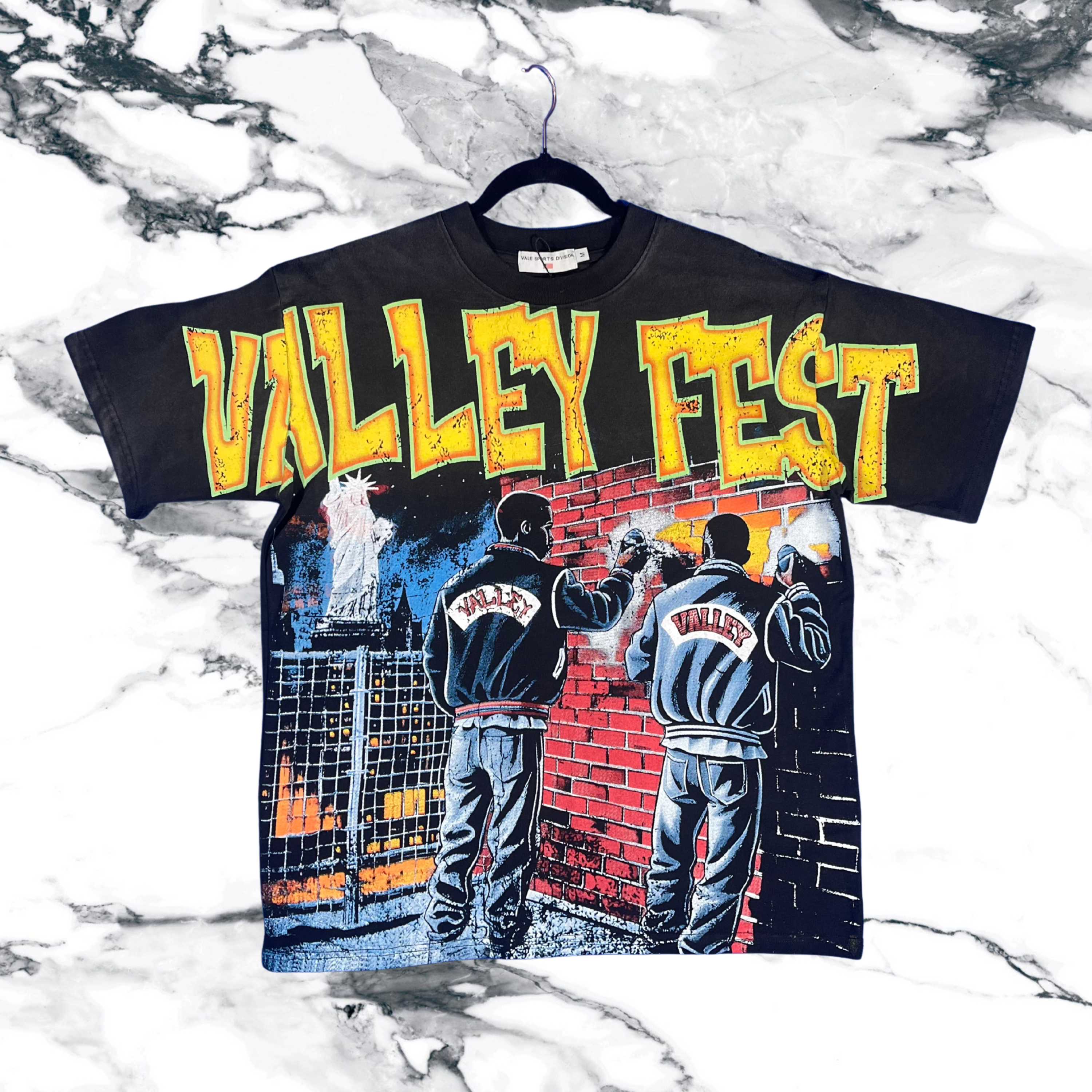 Valley fest shirt- black