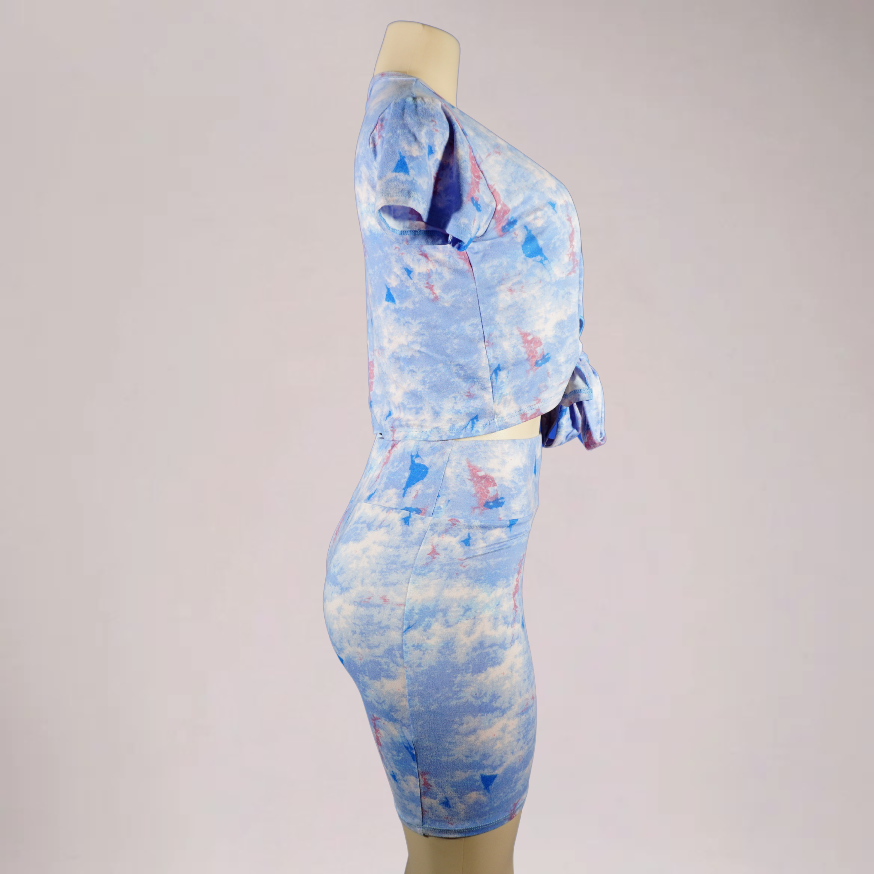 Women’s 2pc lips set- sky blue