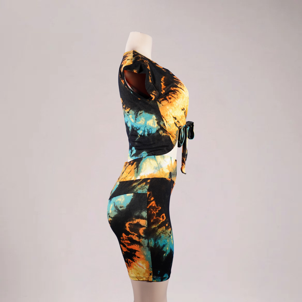 Women’s 2pc short set- multi
