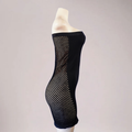 Women’s sexy fish net dress- black