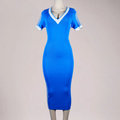 Women’s t-shirt dress-blue